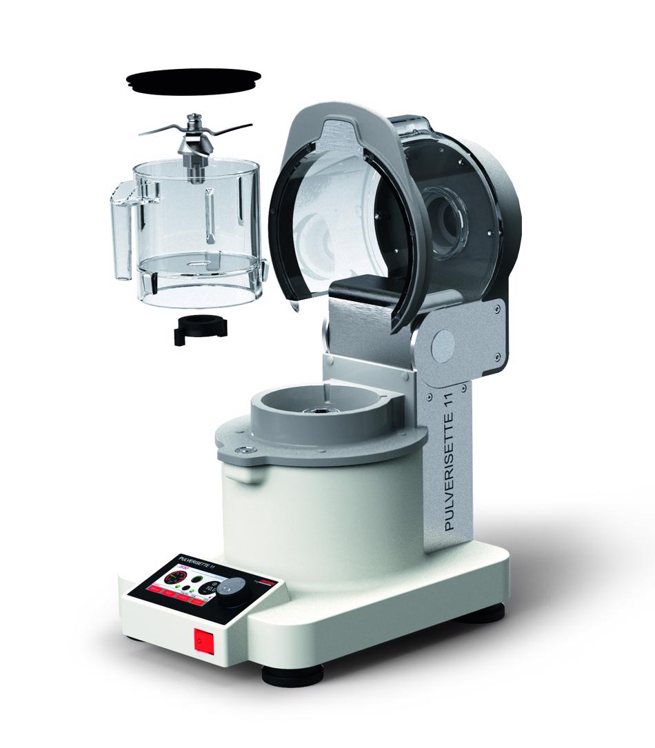 Knife Mill PULVERISETTE 11 in standard configuration