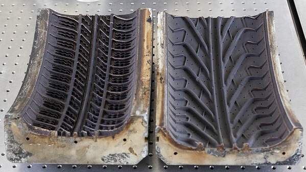 Tyre Moulds Courtesy of Kingpin Tyres