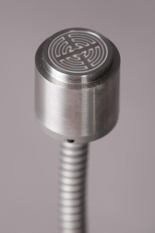 Detailed view of reusable dielectric sensor suitable for manufacturing