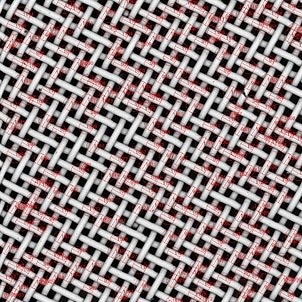 An example of automatic detection of fibers with SEM