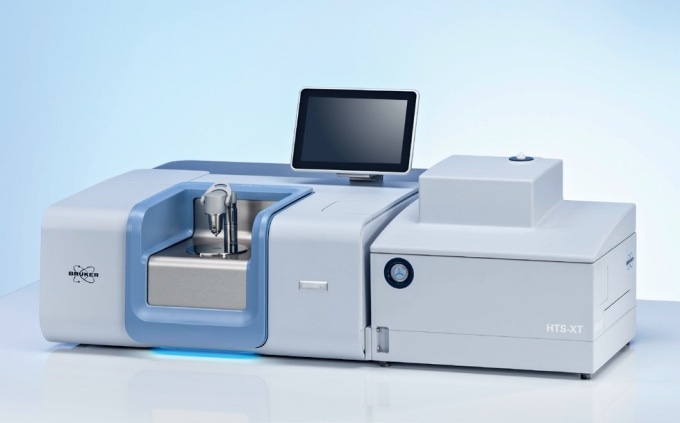 HTS-XT high throughput accessory with INVENIO S spectrometer.