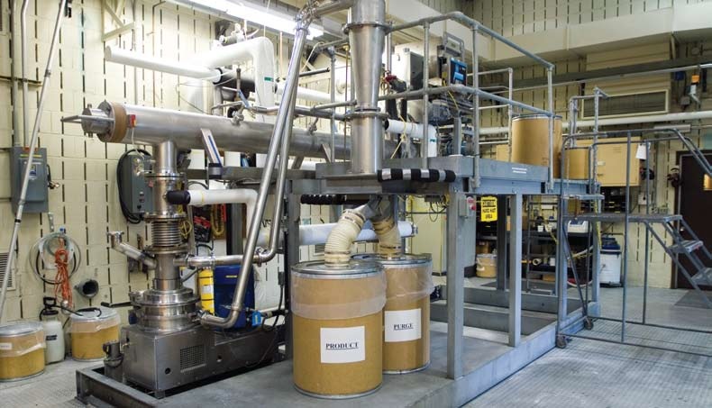 Testing services allow the manufacturer to compare grinding technology systems to determine the best solution for a particular product. Under laboratory conditions, it is possible to test whether the required production rates and particle size distribution can be achieved.