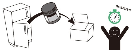 Solder mounting technology illustration.
