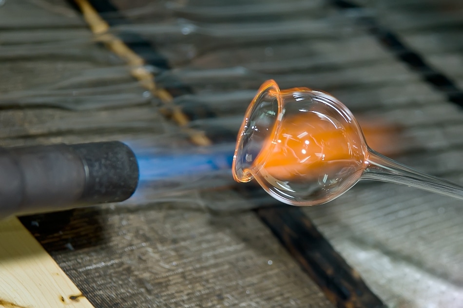 Silicon can also be used in the manufacture of glass – Image Credit – Havoc/Shutterstock