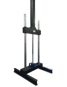 Inverted frame test system