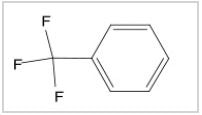 1H (top) and 19F (bottom) spectra of trifluorotoluene