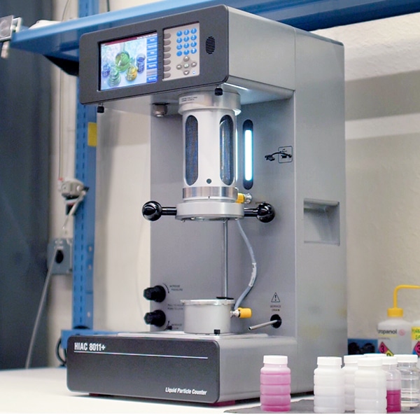 Beckman Coulter HIAC 8011+ Laboratory Liquid Particle Counter.