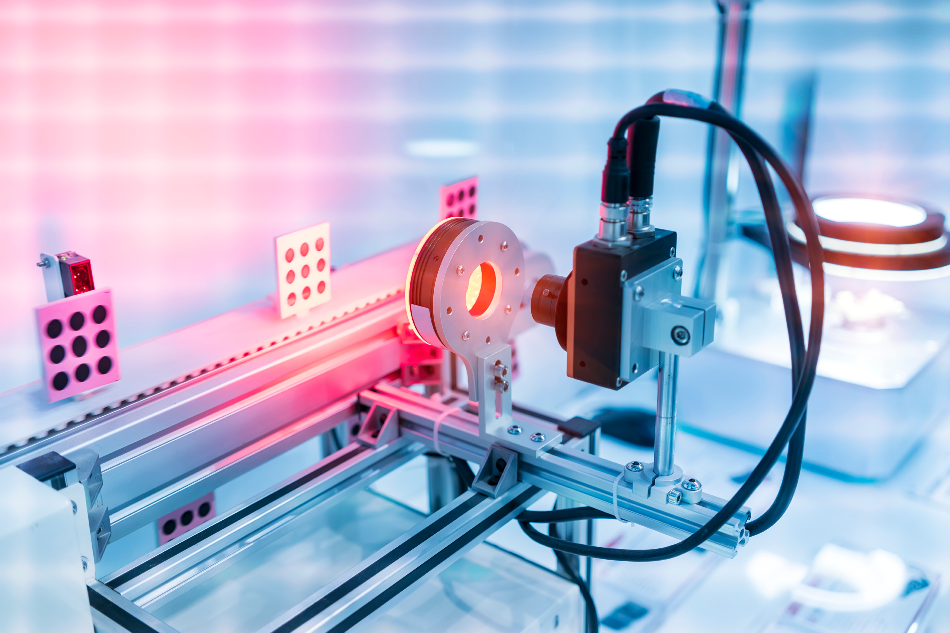 Robotic vision sensor camera system in intellegence factory