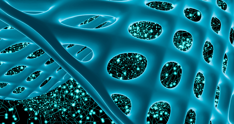 Biomaterial - Biopolymer - Abstract Illustration