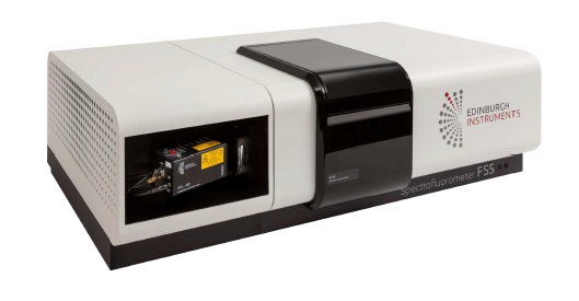 FS5 Spectrofluorometer equipped with picosecond pulsed diode laser.