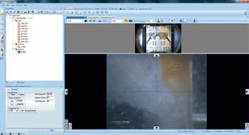 Screenshot of the experiment tree setup to run multiple point analyses.