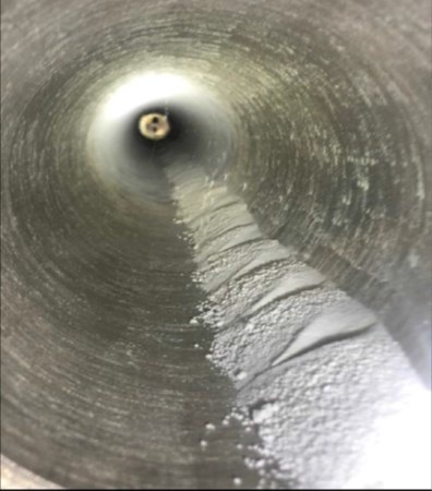 Calcined powder with waste stimulant from the unit integrated within Synroc’s inactive engineering demonstrator.