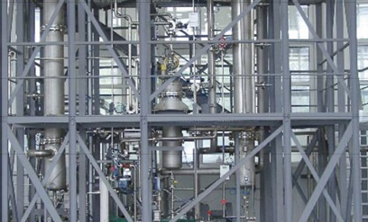 Gas scrubber facility IUTA.