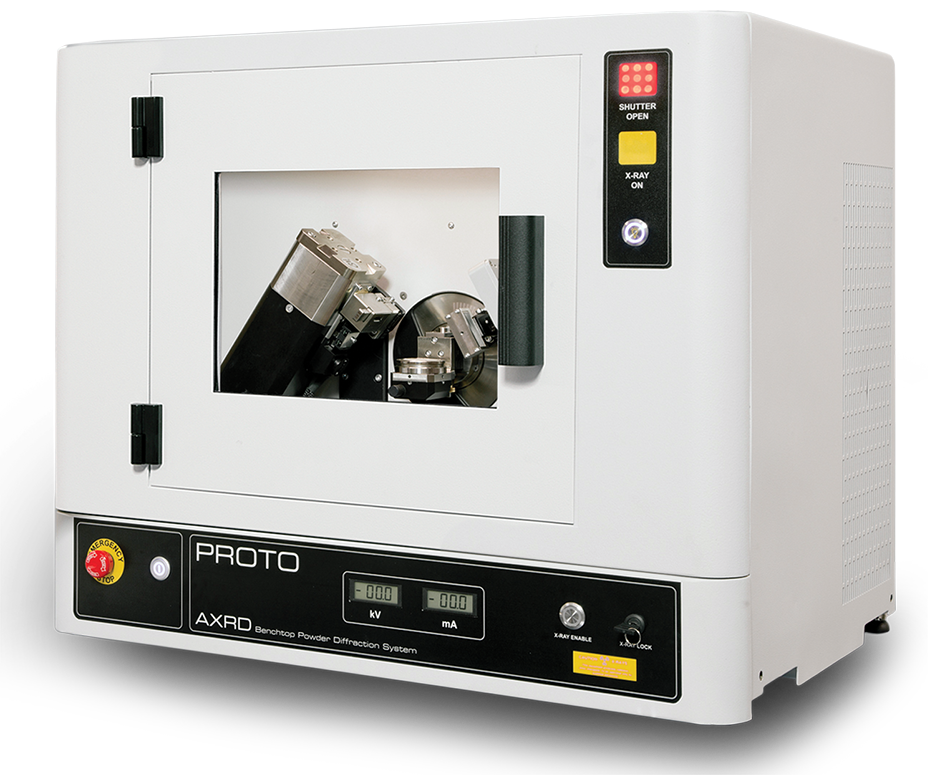 The AXRD Benchtop: Unlike Any Other Benchtop Powder X-Ray Diffractometer