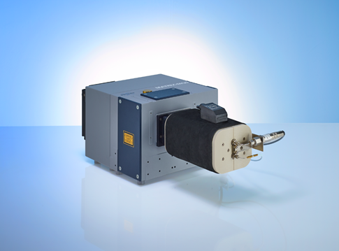 Bruker Optics MATRIX-MG5 spectrometer with heatable gas cell of 5 m optical path length.