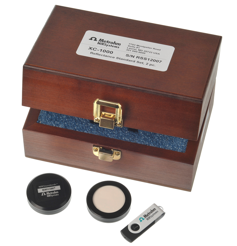 Metrohm NIRS reflection standard, set of 2