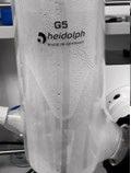 Completely steamed G5 condenser after 17 min water evaporation