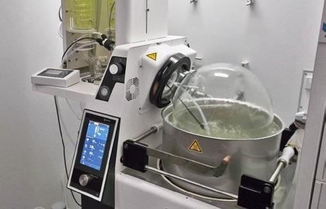 Hei-VAP Industrial with Distimatic test setup.