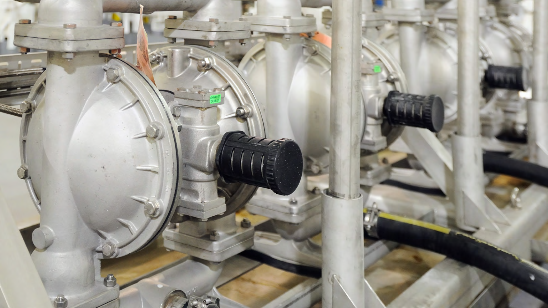 The importance of the diaphragms in an AODD pump cannot be over-estimated.