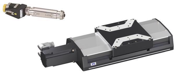 Examples of Linear Motion Stages and Precision Actuators.