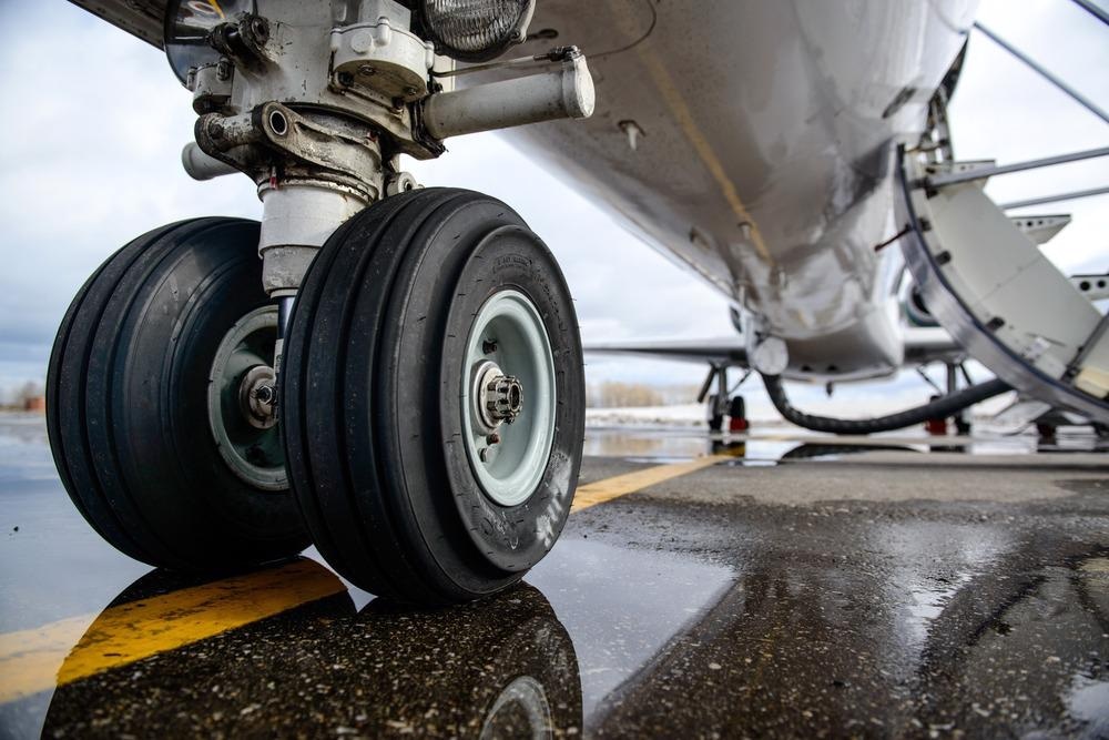 airplane wheel