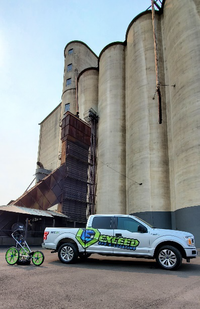 ExceeD has developed a thriving business helping clients find underground utilities on a property.