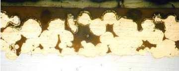 Metal-polymer benchmark bearing after corrosion testing.