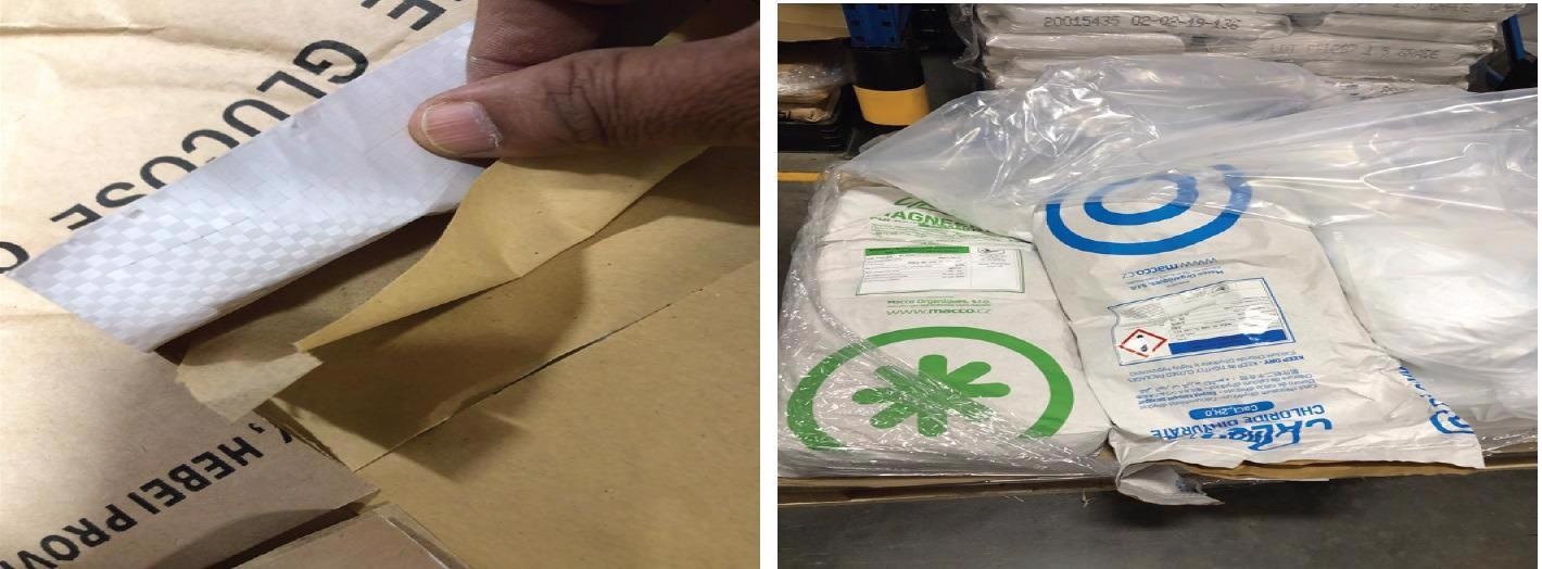 Dextrose in paper sack B.