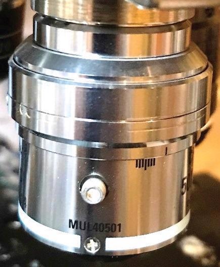 A specially designed 50x-thermal objective.