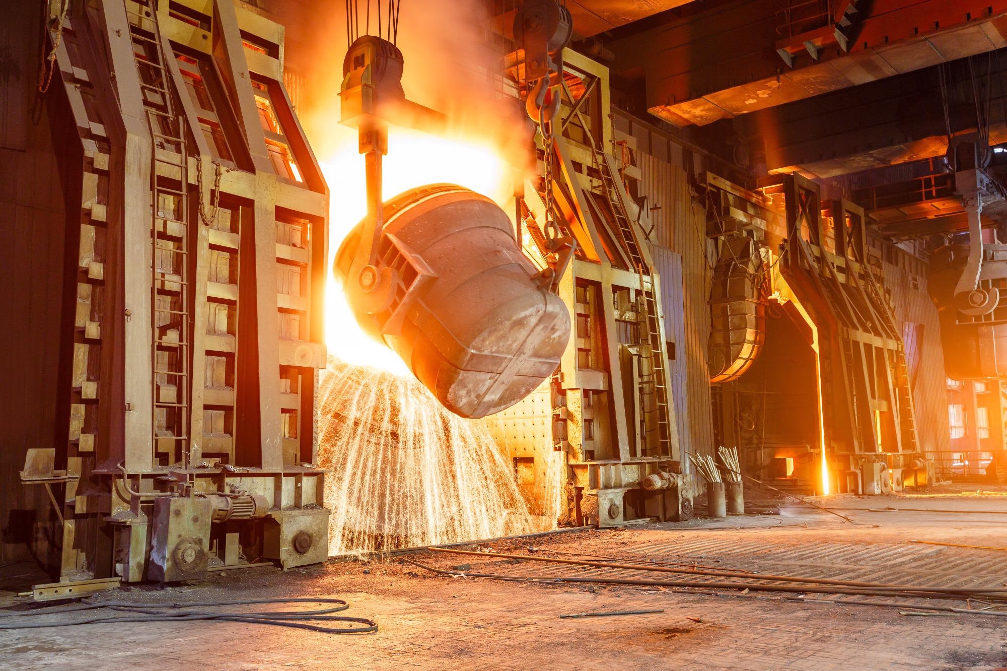 Real-time Analysis of Steel Production Samples.
