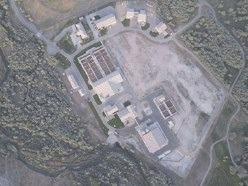 Aerial view of the demonstration DPR project.
