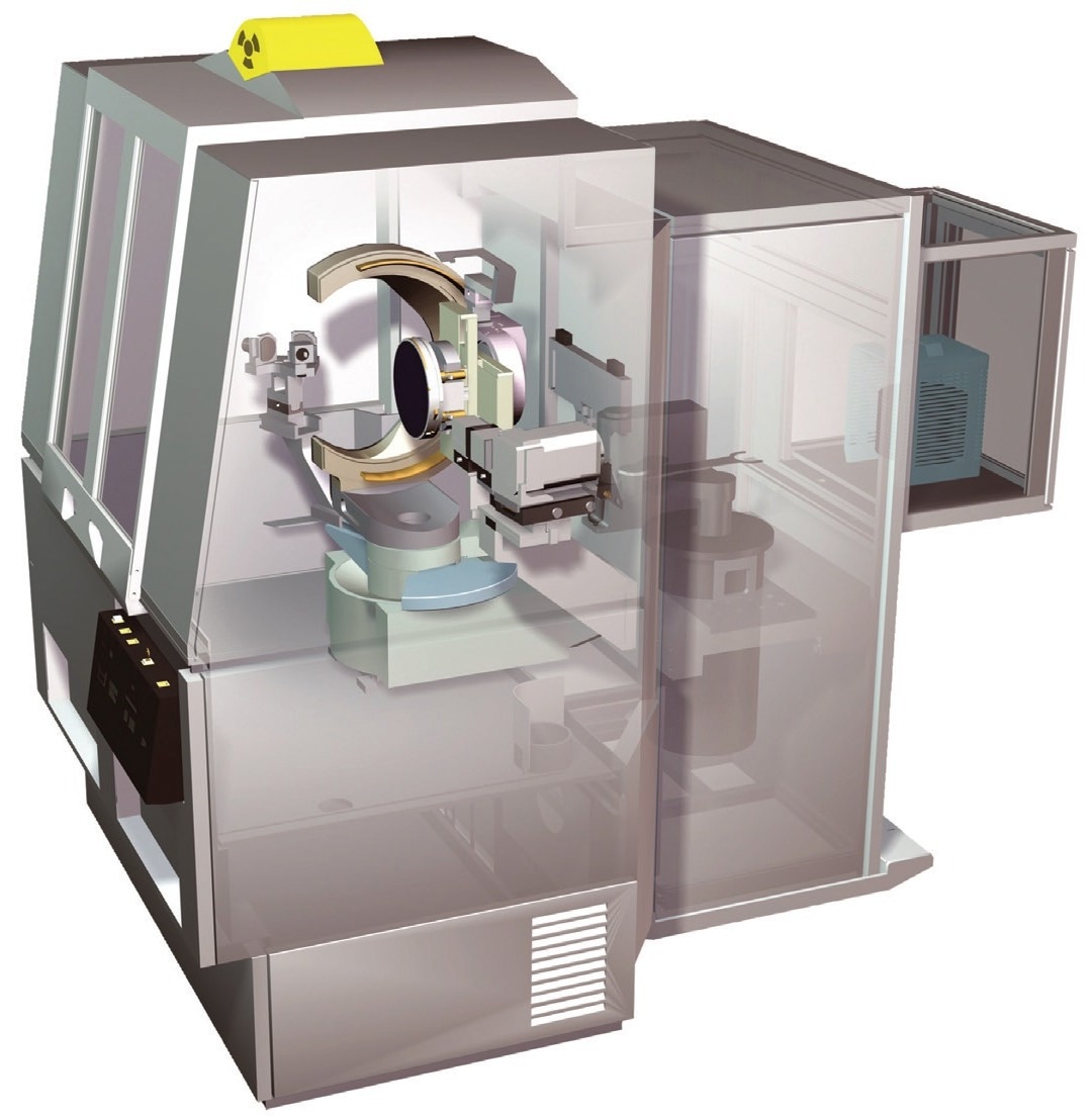 The MRD XL consists of a base module containing the measurement chamber and a frontend providing the automation capability. This makes lab functionality like in-plane measurements available on the fab floor, integrated into standard recipes.