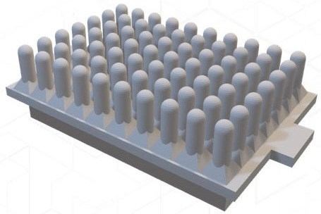 Model of Funnel Shaped Hydrowells.