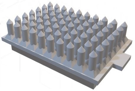 Model of Cylindrical Cross Section Hydrowells.