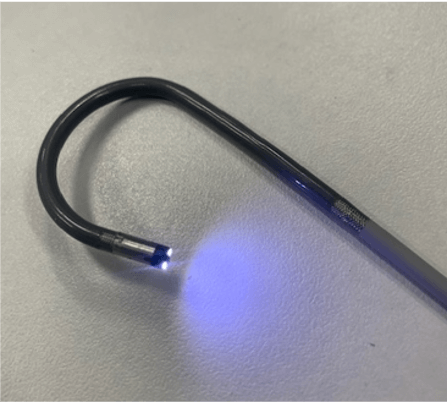 Disposable scope tip.