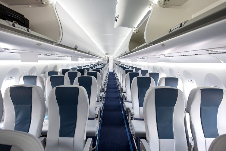 PPSu can be used for Aircraft Cabin Interiors. Image Credit: Ryan Fletcher/Shutterstock