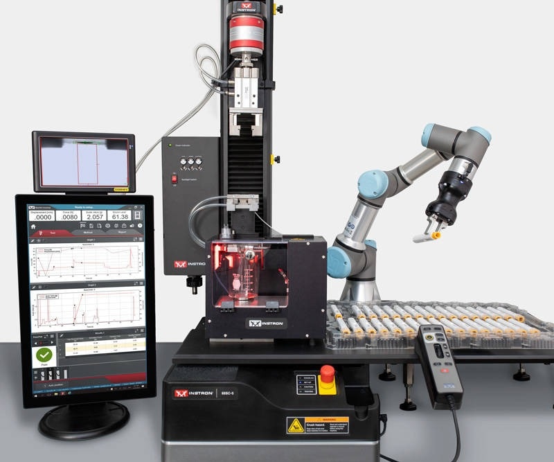 Testing Auto-Injectors on a CT6 Cobot Testing System