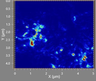 High resolution image of Li (7Li+6Li)