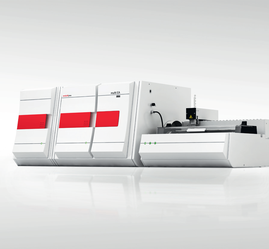 multi EA 4000 with pyrolysis function and FPG 48 solids sampler.