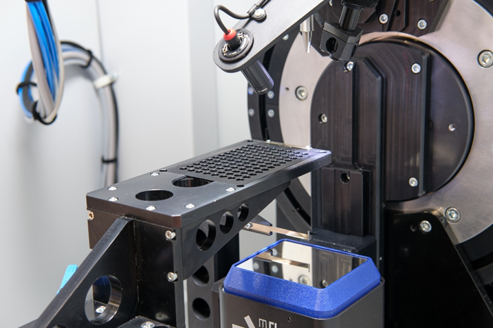 The Proto AXRD LPD-HT system in a well plate configuration.