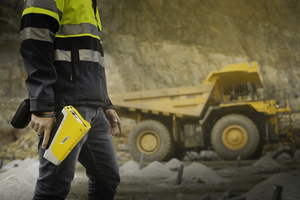 The Vanta Max XRF analyzer is built rugged to handle challenging field environments.