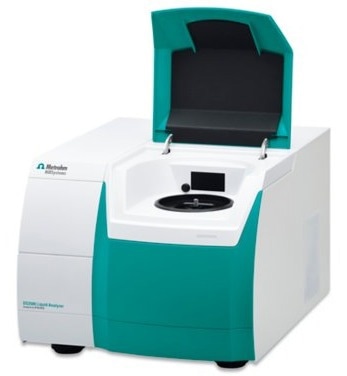 Metrohm NIRS DS2500 Liquid Analyzer used for the measurement of several quality control parameters in edible oils.