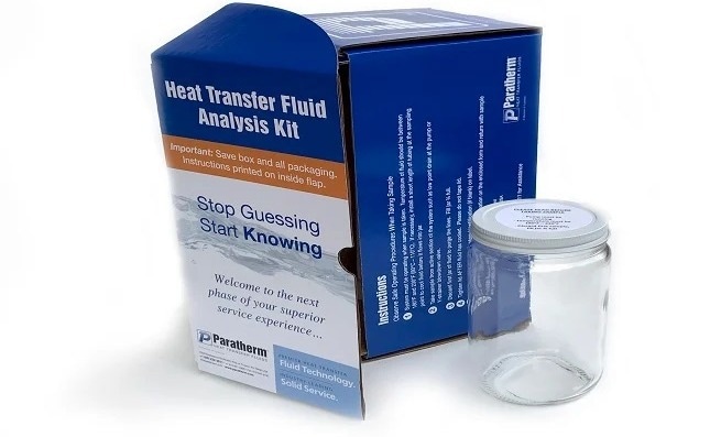 Heat transfer fluid analysis kit.