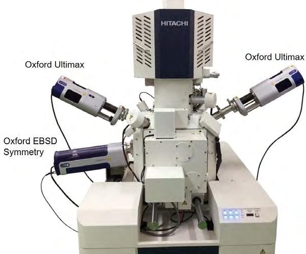 Hitachi SU7000 with Oxford EDX and EBSD.