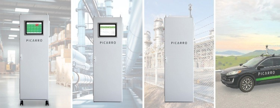 Picarro EtO Systems, all of which feature Cavity Ring-Down Spectrometers for rapid, sensitive EtO reporting to aid industries in achieving and maintaining regulatory compliance