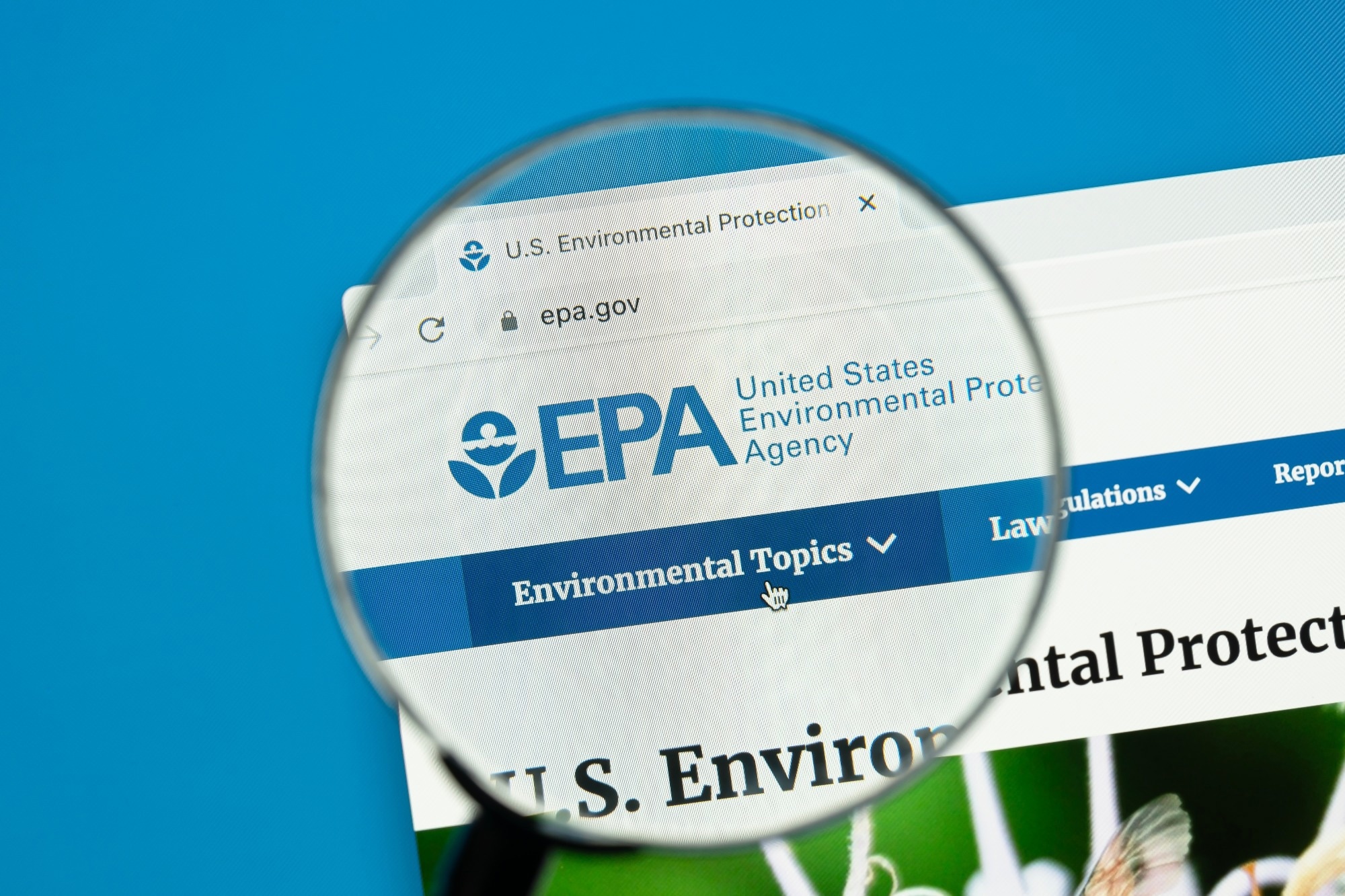 US Environmental Protection Agency (EPA) website
