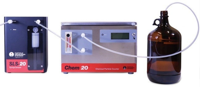 SLS-20 and Chem 20 syringe liquid sampler system for batch sampling applications