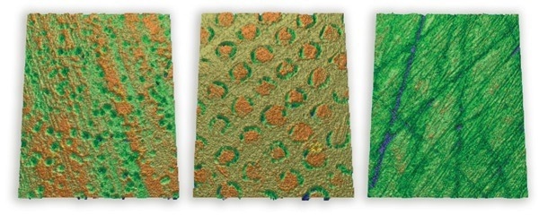 Experimental clutch plate designs whose performances were connected to certain S parameters