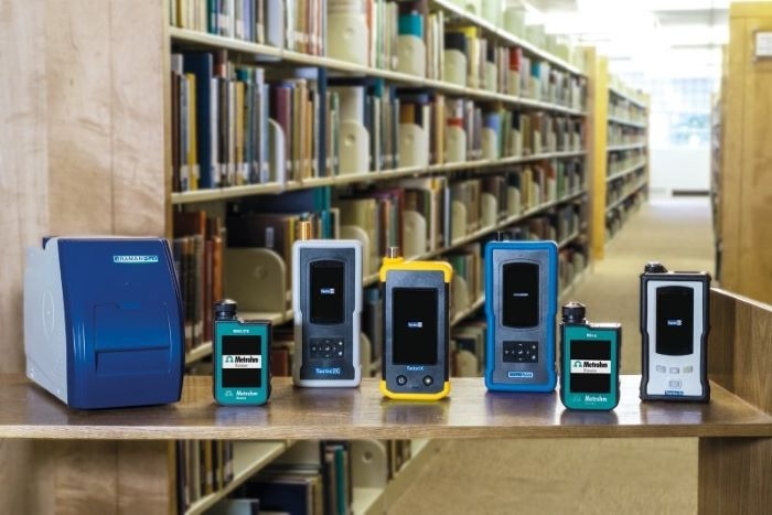 Metrohm offers benchtop, handheld, and process (not pictured) Raman spectrometers
