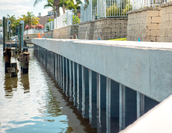 Composites for Stronger Seawall Replacements